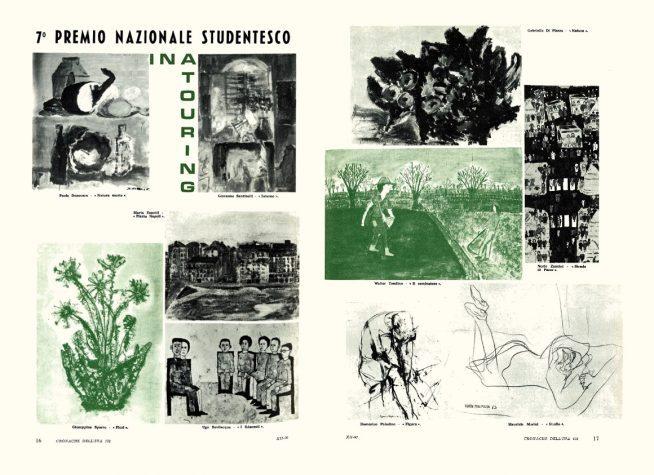 Figura nel periodico aziendale Cronache dell’INA (1964)