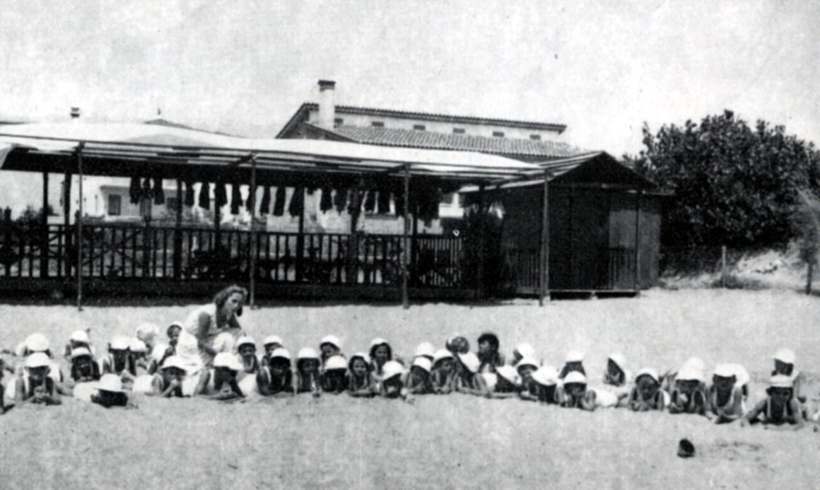 Colonia marina di Ca' Corniani a Caorle (Venezia, 1957)