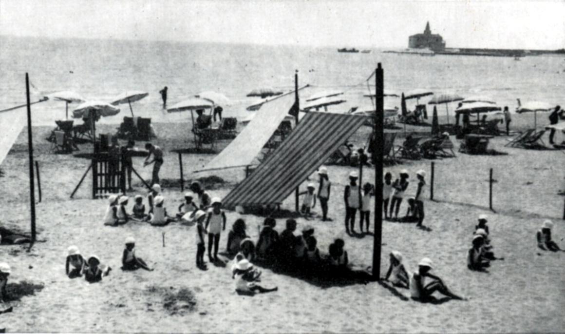Colonia marina di Ca' Corniani a Caorle (Venezia, 1957)