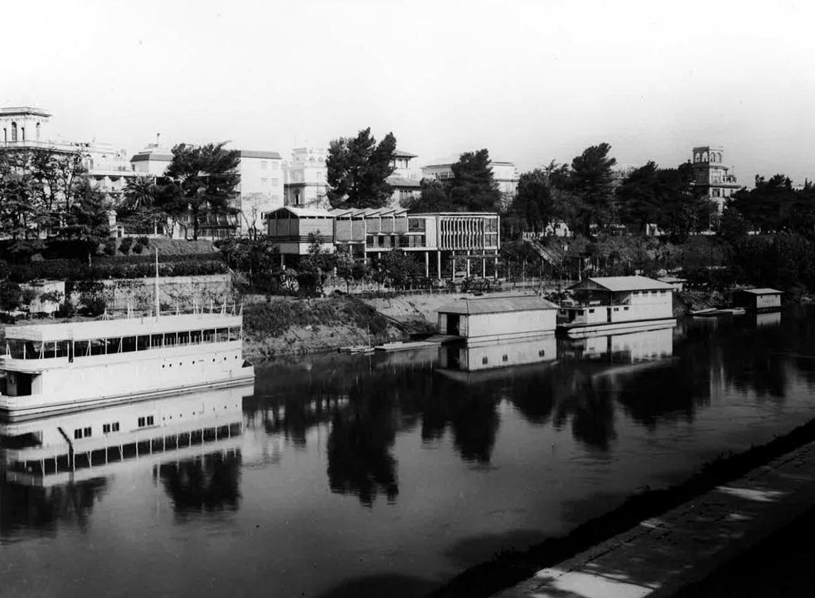 Circolo dopolavoristico Ina, Lungotevere delle armi 44 (Roma, 1970)