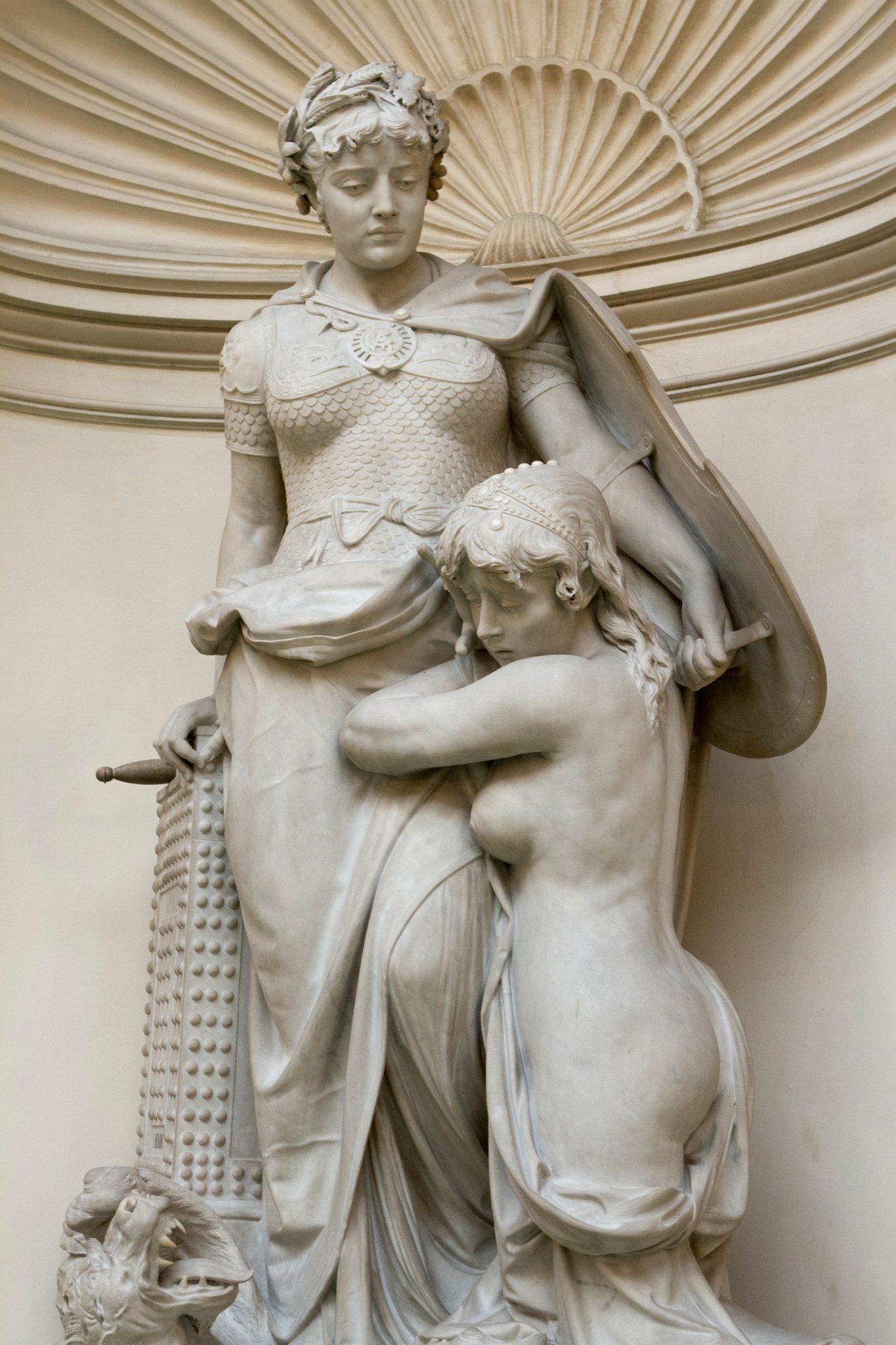 Ivan Rendić, L’Allegoria della Previdenza [1886-1888], Collezione d’arte Gruppo Generali, ph. Massimo Goina