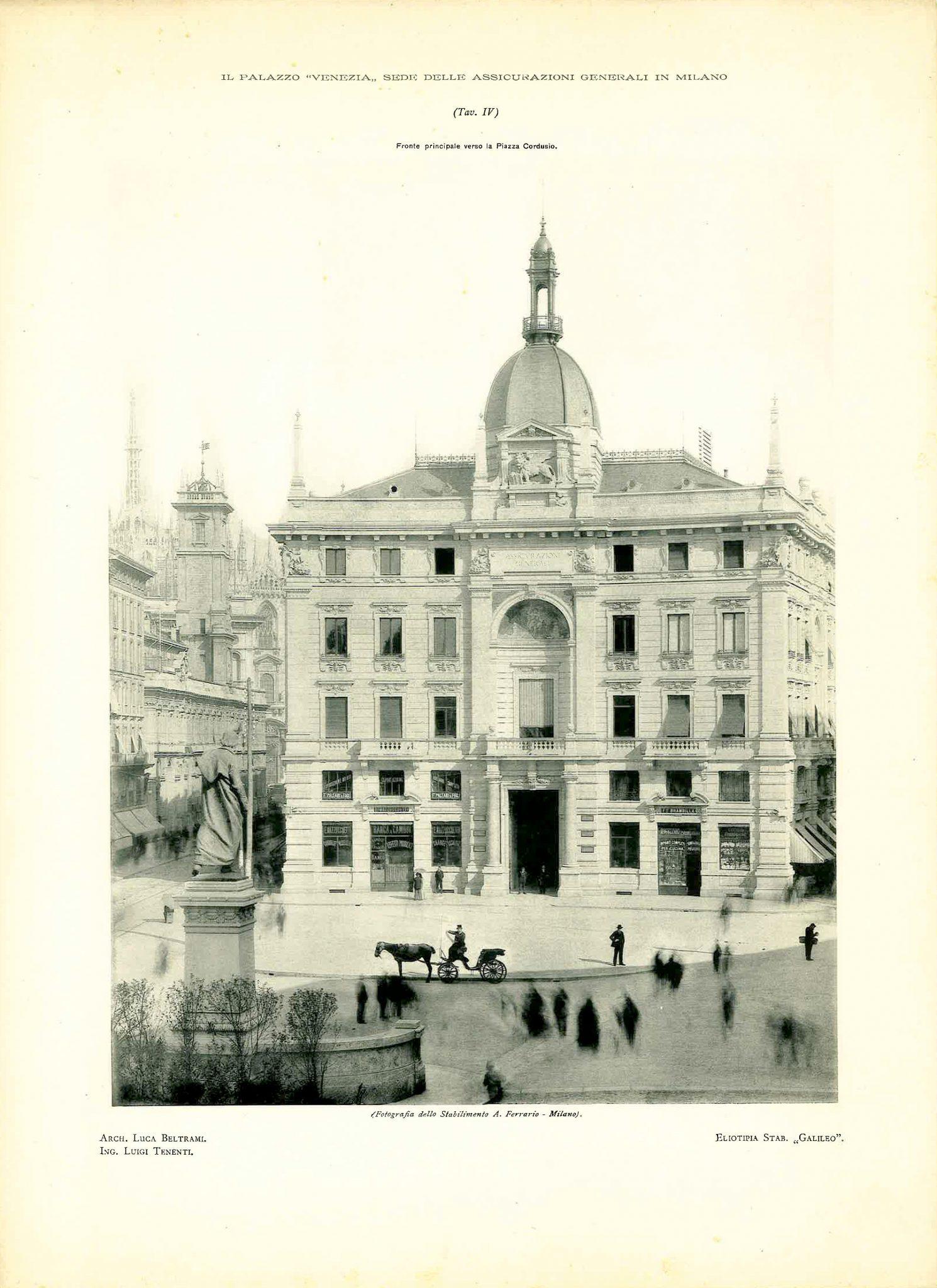 Palazzo Venezia, Milano (1900)