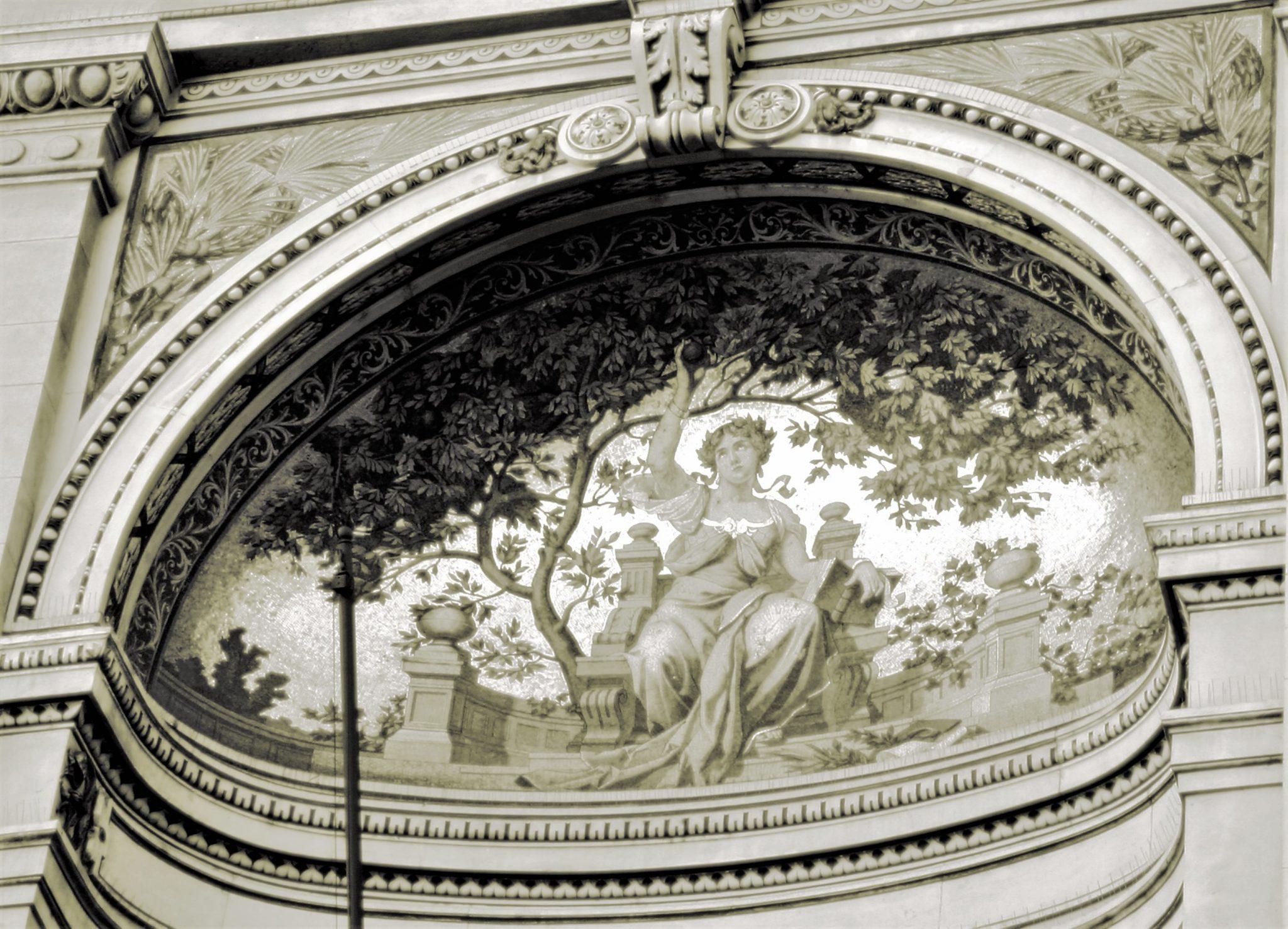 Luca Beltrami, Previdenza, mosaico [1900]