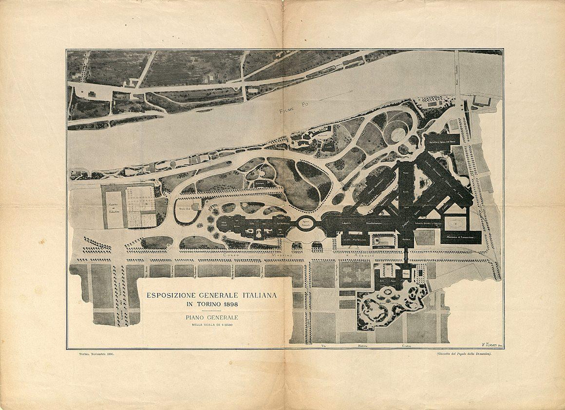 Piano generale dell’Esposizione generale Italiana di Torino del 1898 [Torino, 1896]