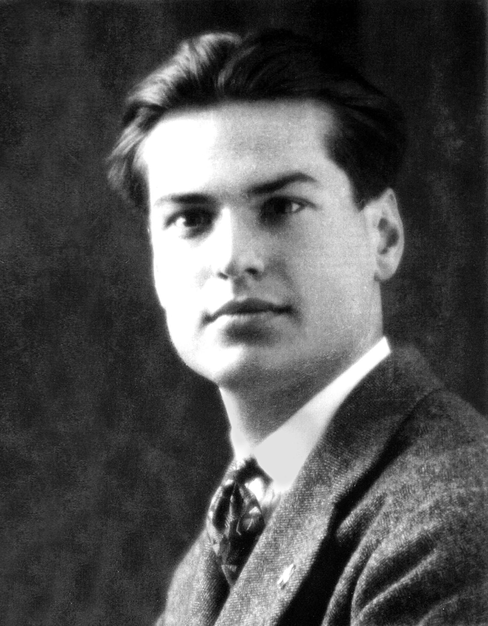 Bruno de Finetti (1928) / per gentile concessione di Fulvia de Finetti