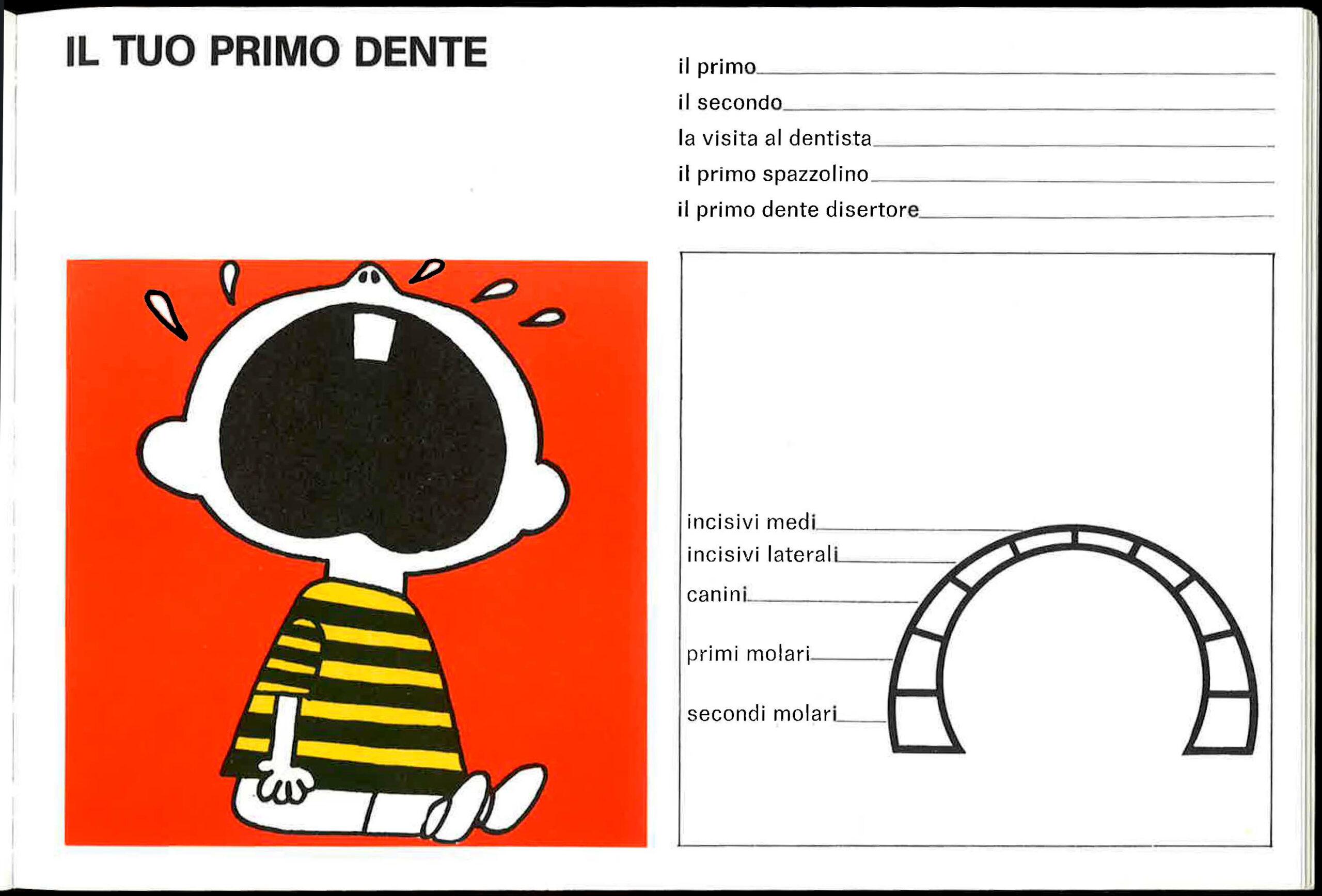 Marcello Scarpa, Dalla tua nascita (anni '60-'70 del XX sec.), pagina interna