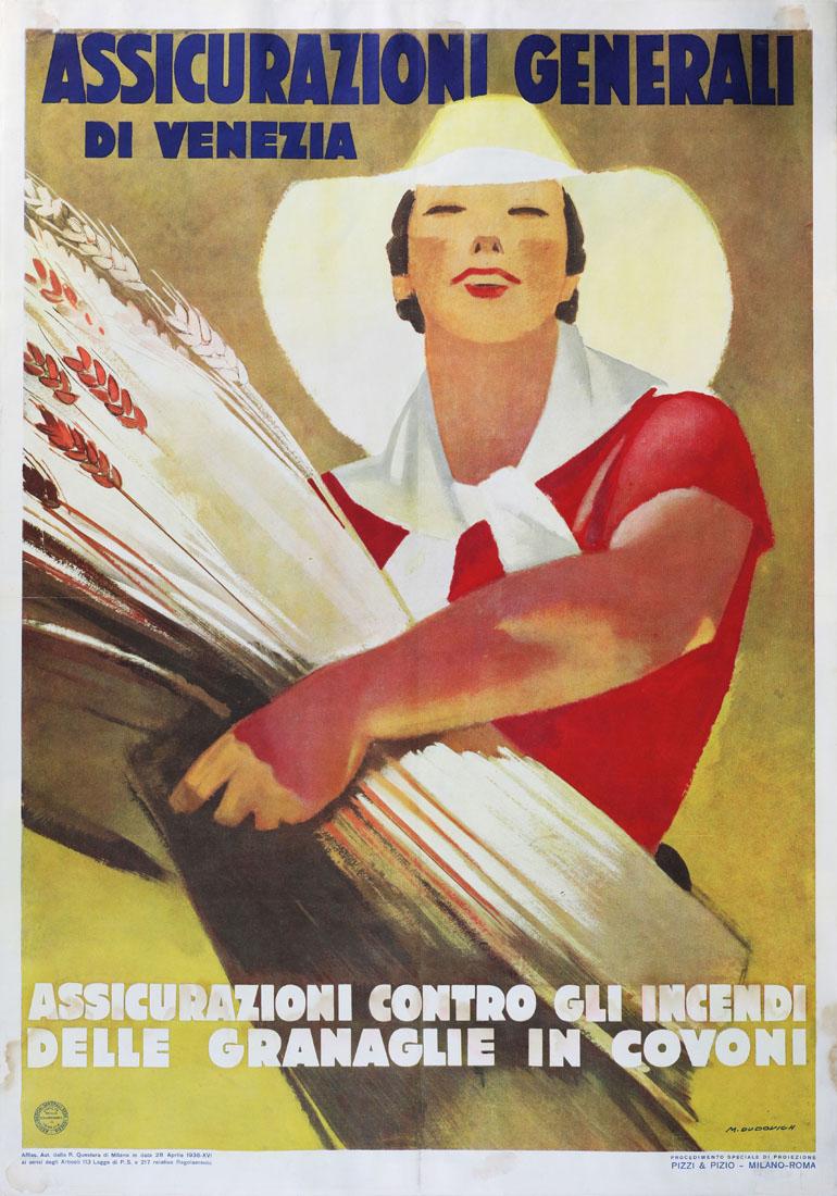 Marcello Dudovich, manifesto pubblicitario (1938)