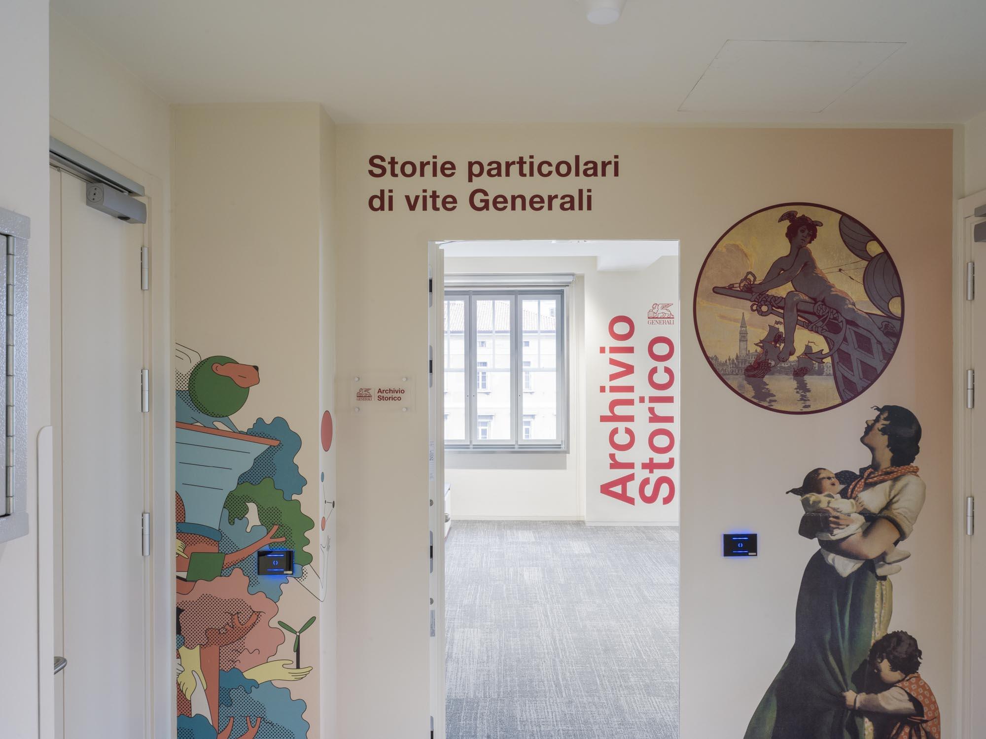 Palazzo Berlam, l'entrata dell'Archivio Storico / ph. Schirra/Giraldi