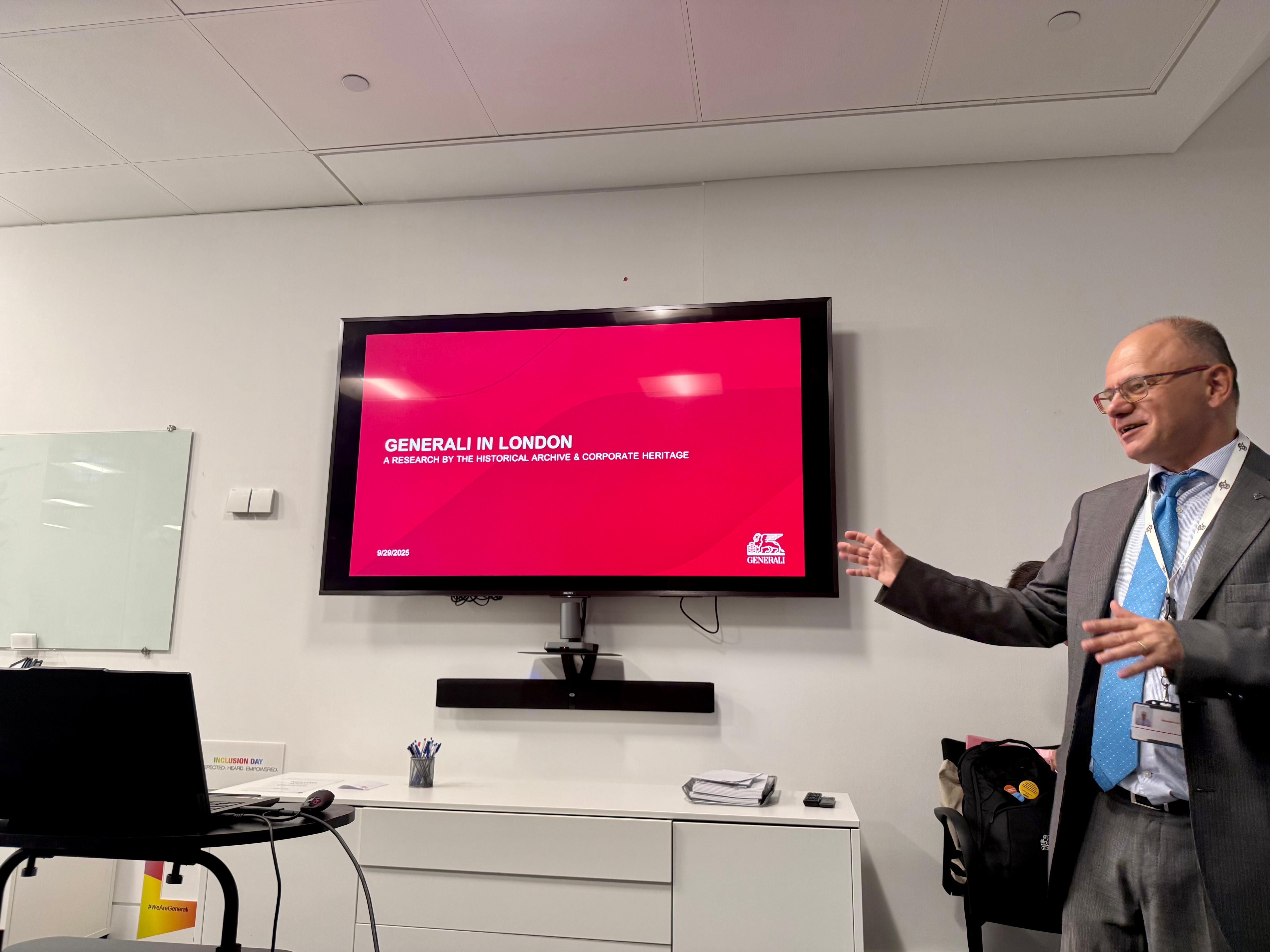 GC&C London - Meeting / ph MUDA, Museo dell'Assicurazione