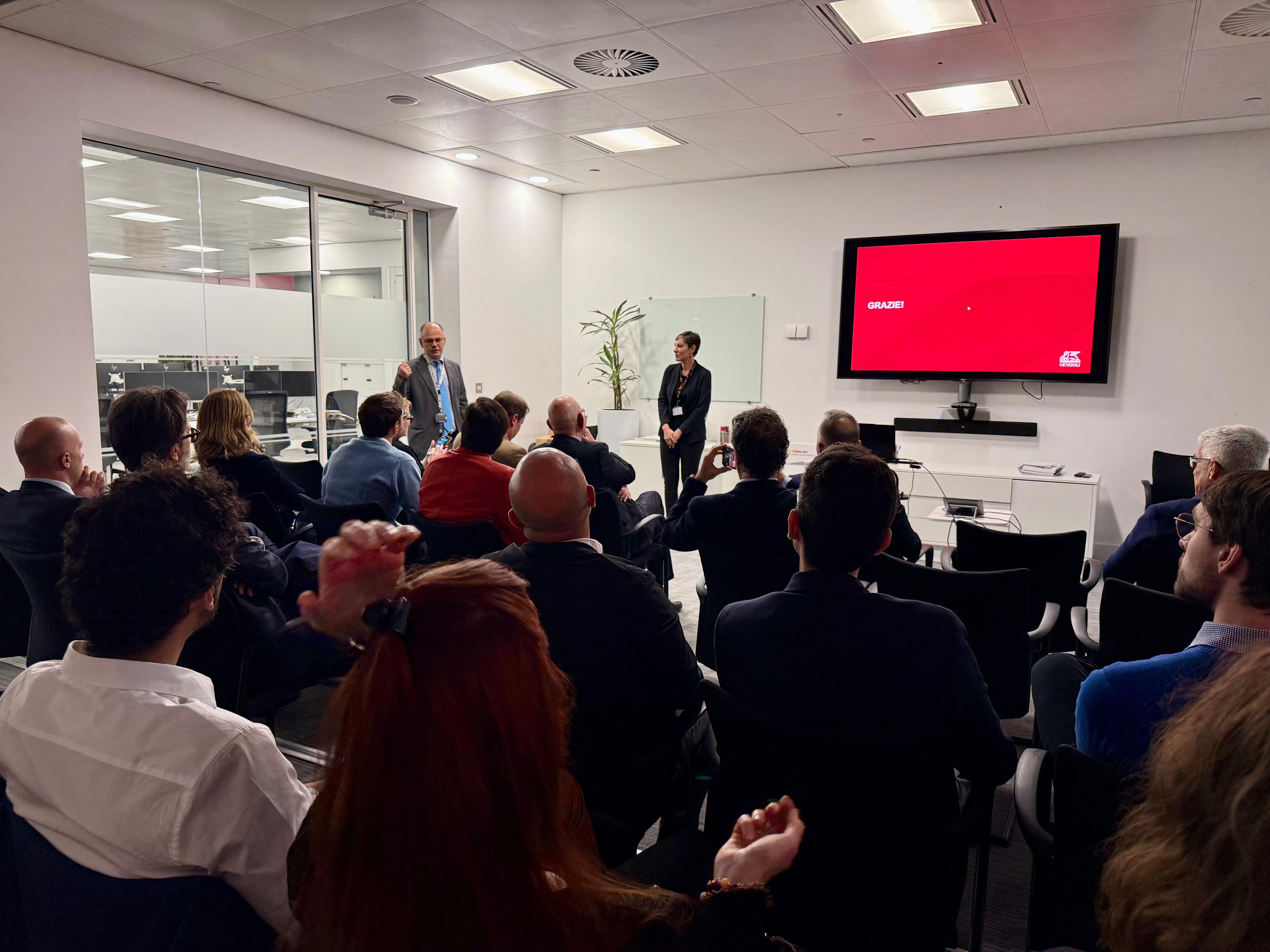 GC&C London - Meeting / ph MUDA, Museo dell'Assicurazione