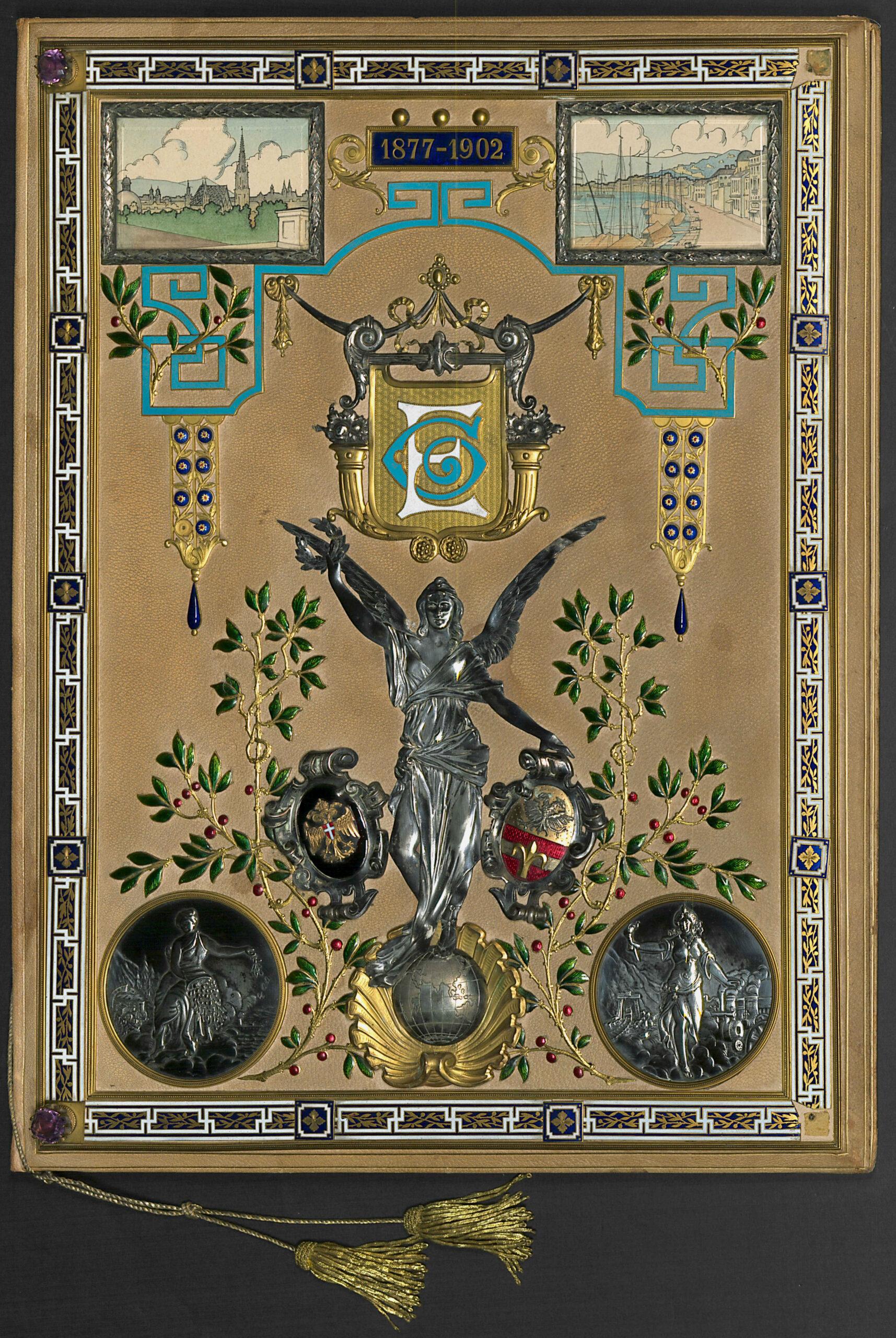 Giubilare per Edmondo Richetti - pensionamento (Trieste, 1914)