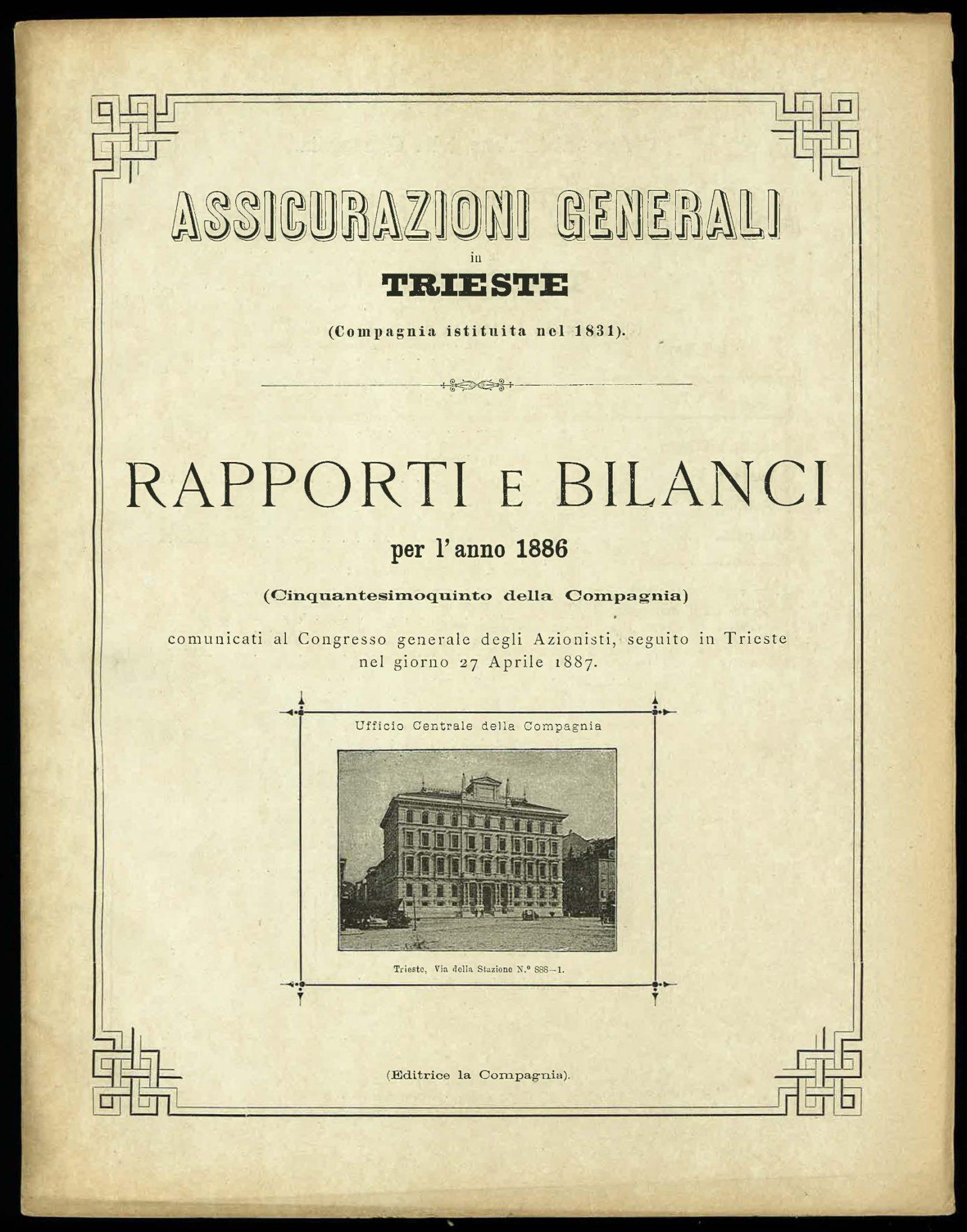 Bilancio 1886