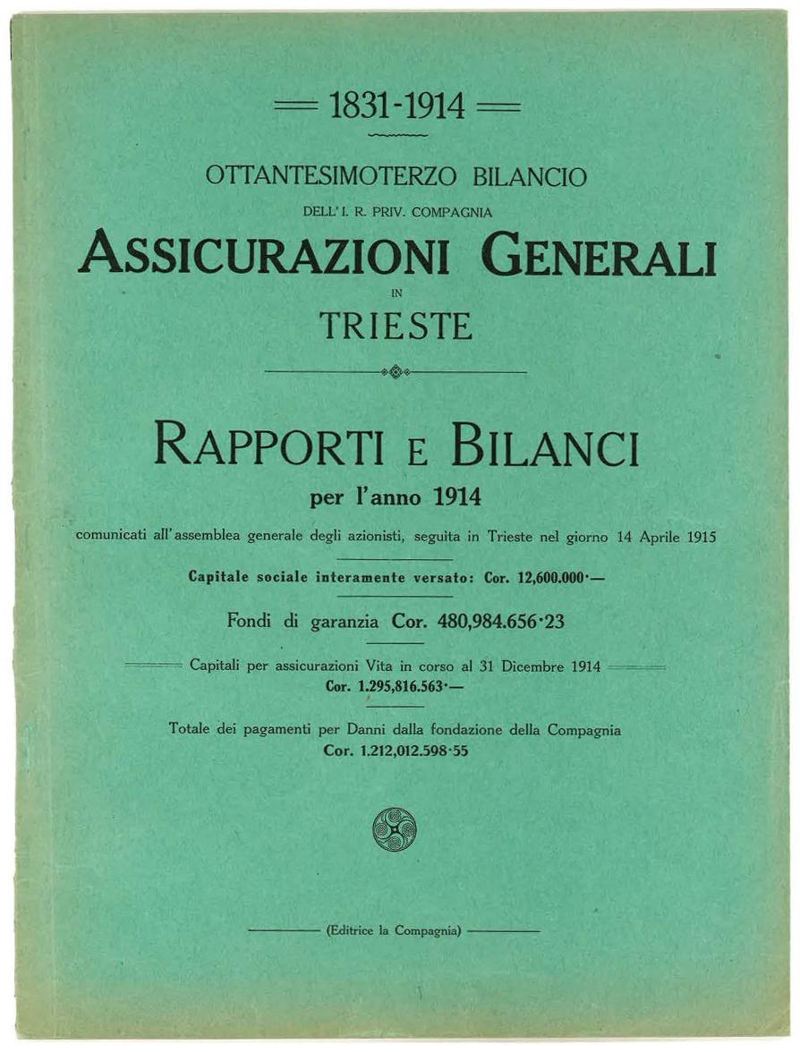 Bilancio 1914