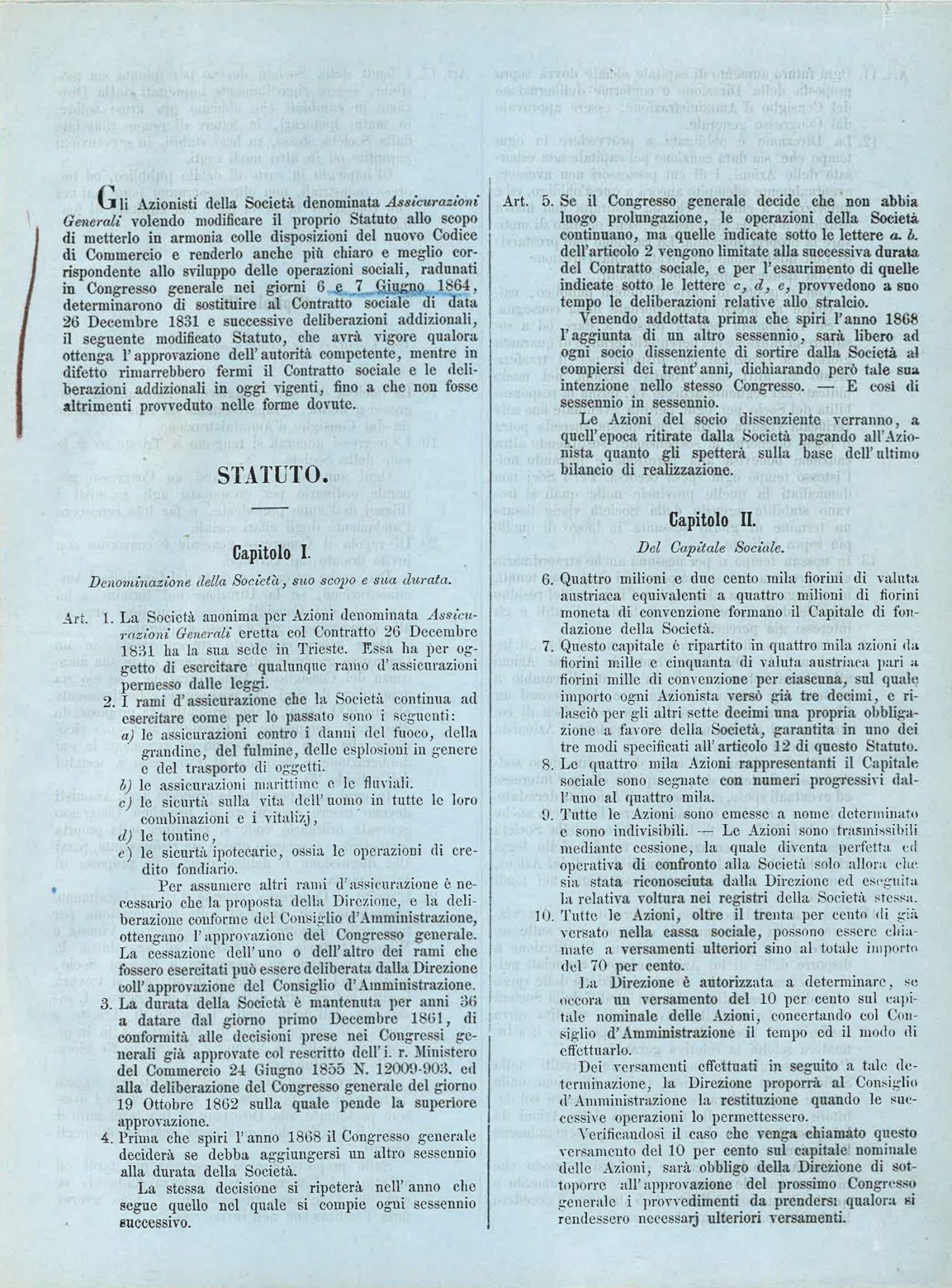 Statuto 1864