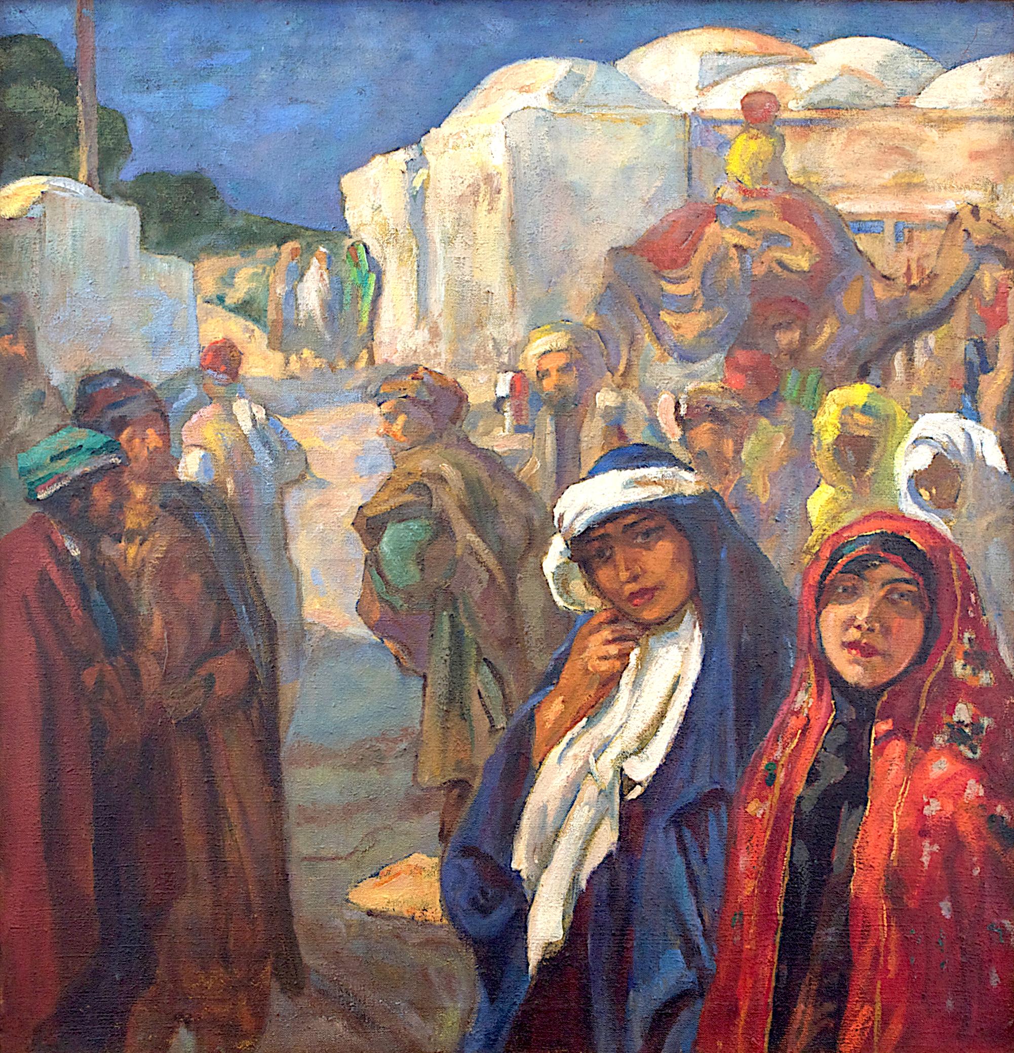 Carlo Wostry, Donne arabe (1905), Trieste, Collezione d’Arte Gruppo Generali 