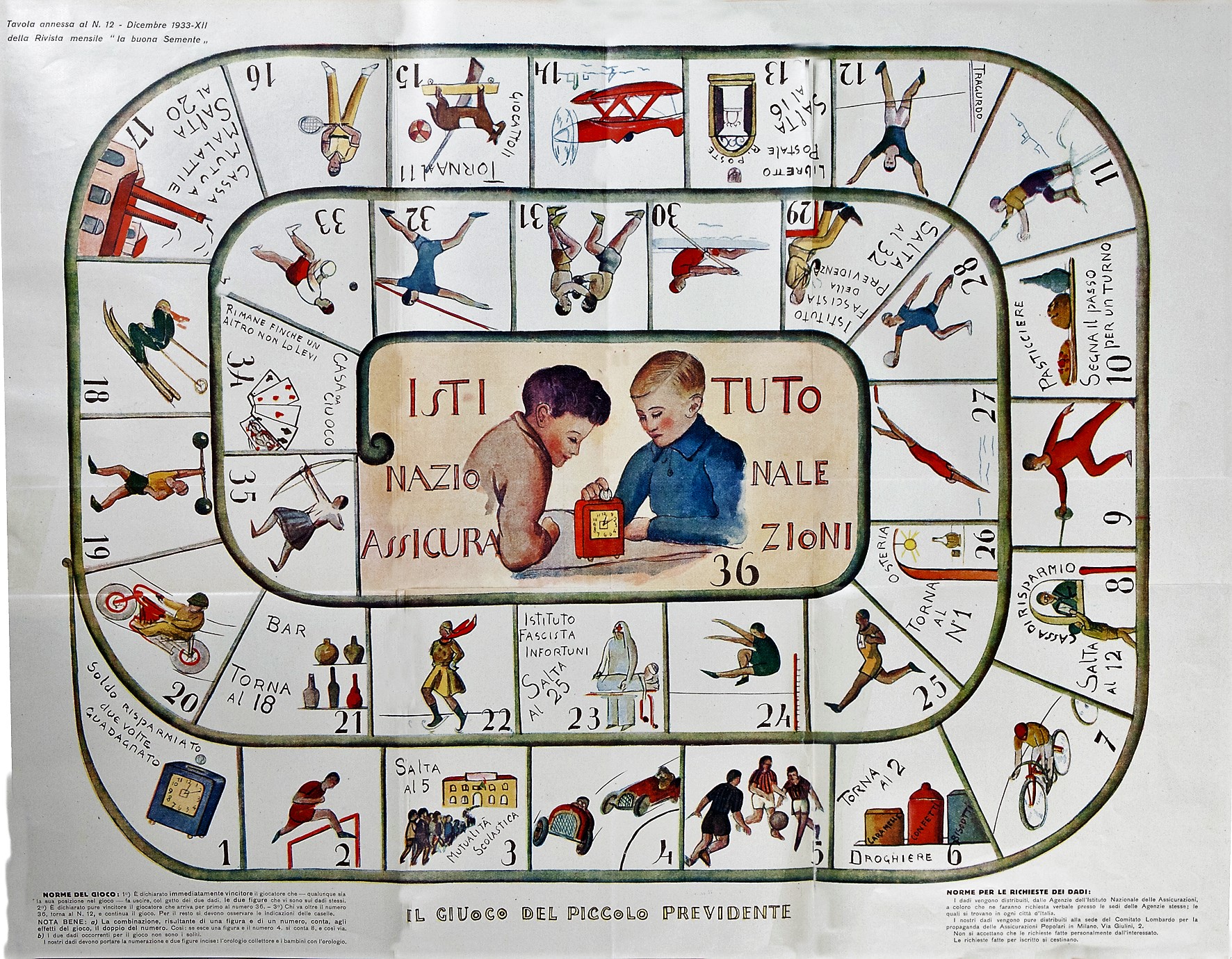 Il Giuoco del piccolo previdente (1933)