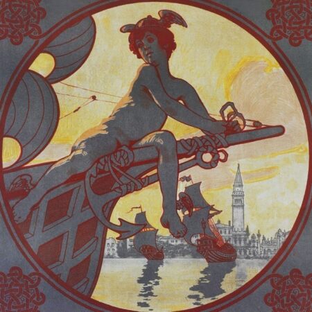 Manifesto delle Assicurazioni Generali–Venezia, noto come il “Mercurio”, 1910