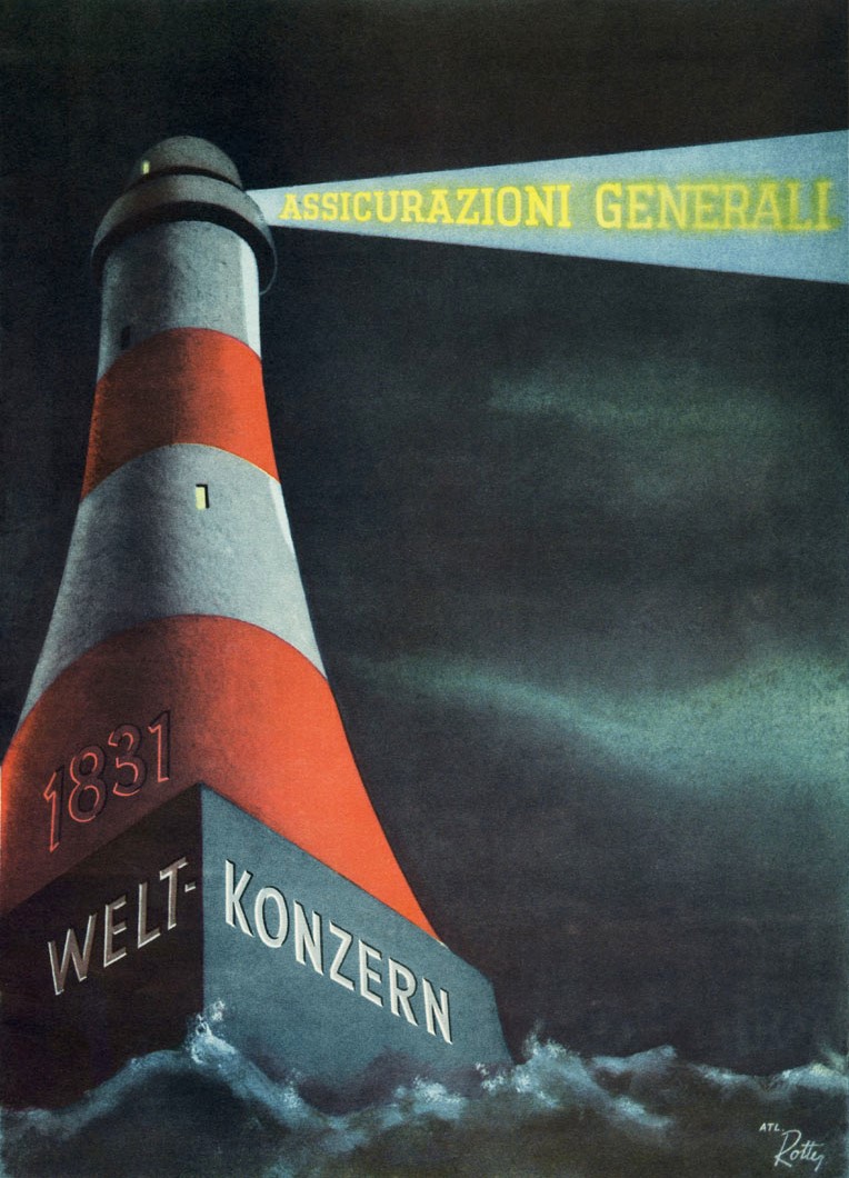Cover of the Generali Prague magazine (1936) / ph. Massimo Goina 