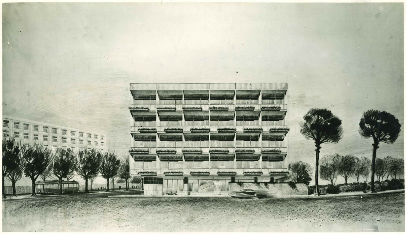 Prospettiva dell'Impresa Cecchini, fs. 82.11 (1950)