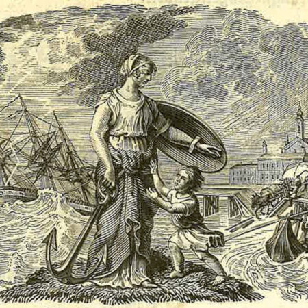 L’assicurazione è donna. La figura femminile come allegoria dell’attività assicurativa.