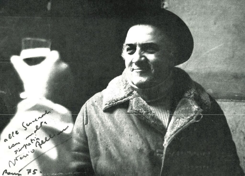 Federico Fellini, from the Bollettino, No. 19, May-June 1975