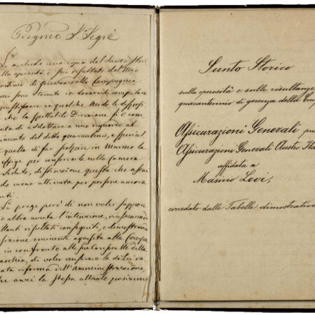 Il Sunto storico di Masino Levi: quarant’anni di lavoro in un “tweet”