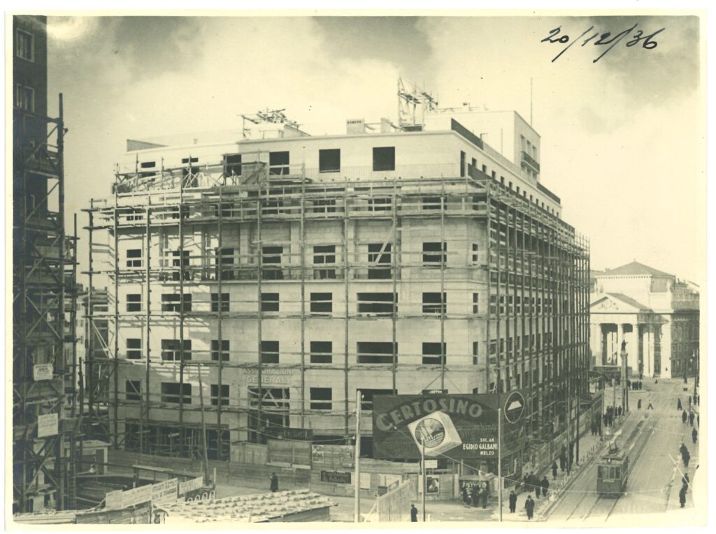 Palazzo Piacentini, Trieste – via Tor Bandena, [1937] / ph. Foto C. Wernigg