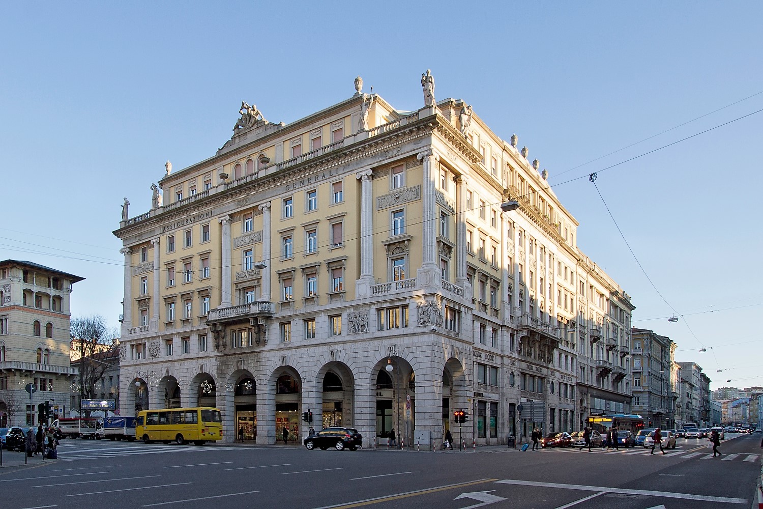 Casa Chiozza, Headquarters of the Generali Historical Archive in Trieste / ph. Massimo Goina