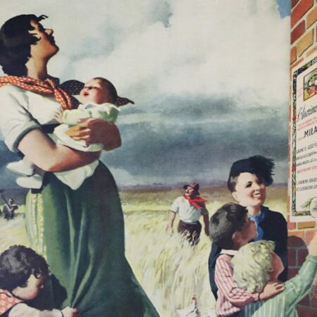 Calendario murale de L’Anonima Grandine, 1936