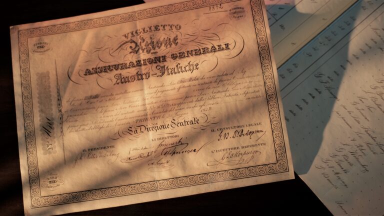 Azione n. 1 di Assicurazioni Generali (1832)