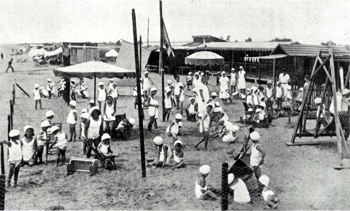 Colonia marina di Ca' Corniani a Caorle (Venezia, 1933)
