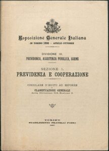 Brochure [Torino, 1897]