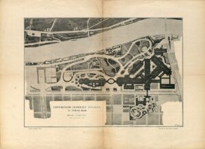 Piano generale dell’Esposizione generale Italiana di Torino del 1898 [Torino, 1896]