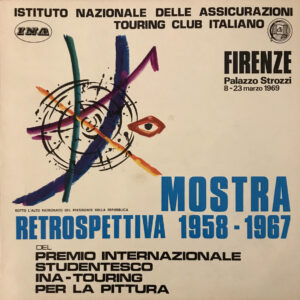 Catalogo della mostra retrospettiva 1958-1967 in Firenze, palazzo Strozzi (1967)