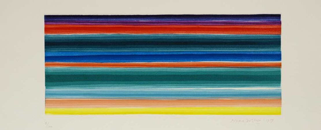 Piero Dorazio, acquatinta a 10 colori (1979)