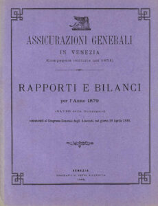 1879 Financial Statements in lire (1880)