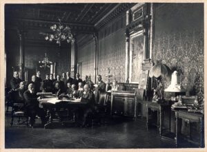Fig. 8 - La Direzione delle Generali a palazzo Geiringer (Trieste, 1907)