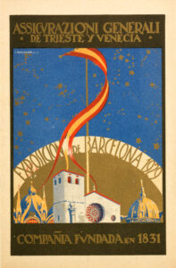 Brochure pubblicitaria per l’Expo di Barcellona (1929)