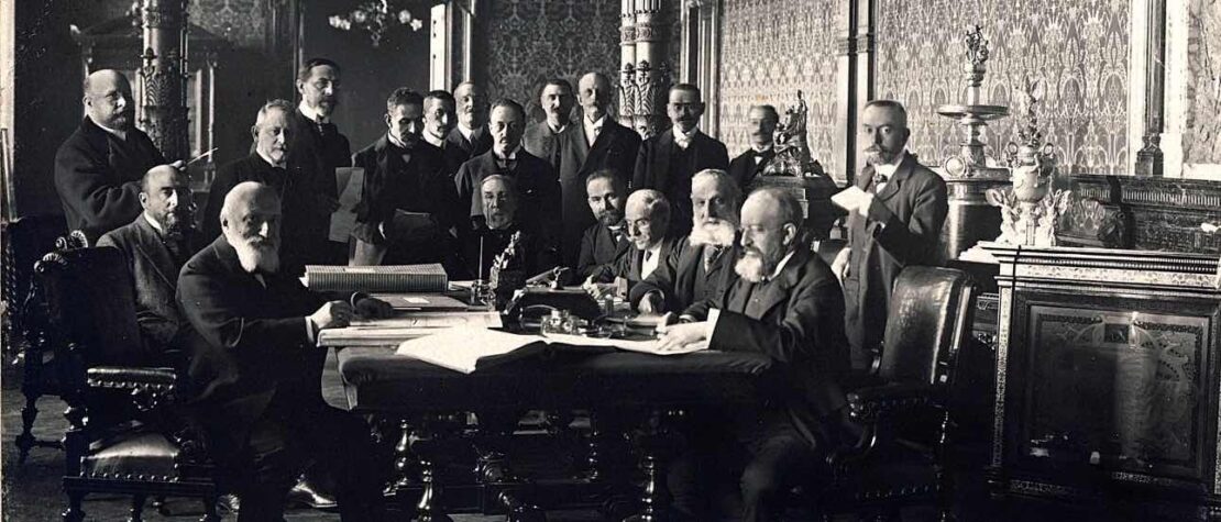 La Direzione delle Generali a palazzo Geiringer (Trieste, 1907)
