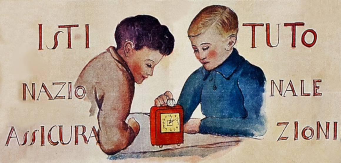Il Giuoco del piccolo previdente, particolare (1933)
