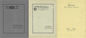 Relazioni e bilanci Fiume, La Terra e Fiumeter (1925-1957)