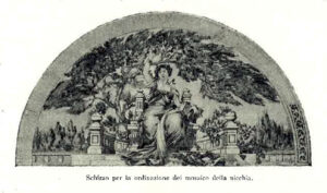 Luca Beltrami, Previdenza, schizzo [1900]