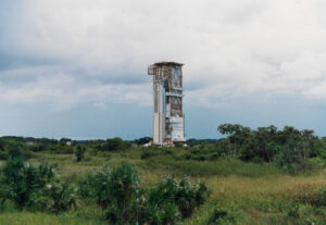 Lo spazioporto dell’ESA a Kourou, rampa di lancio (maggio 1991)