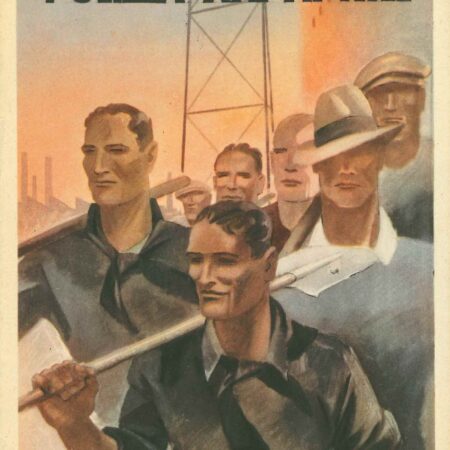 Polizza XXI aprile (XXI April Policy), brochure, front cover - Marcello Dudovich (Milan, 1938)
