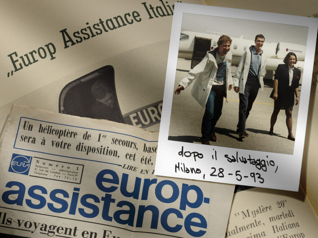Testimonianze di salvataggi di Europ Assistance (anni ’60-’90 del XX secolo) / ph. Massimo Gardone
